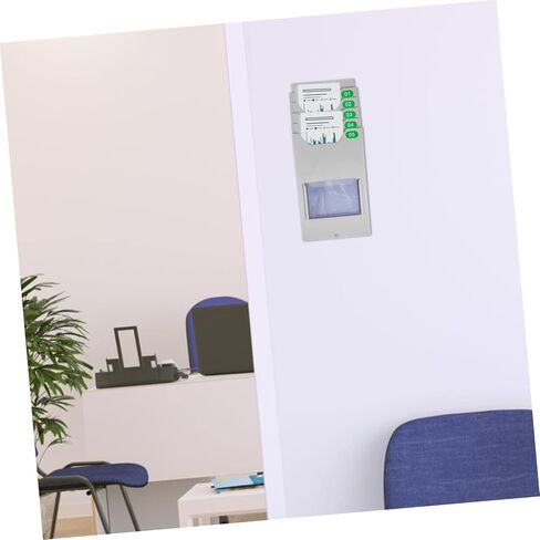 Material Shelf Time Clock Holder Card Holders Rack Plastic Space Saving in Saudi Arabia