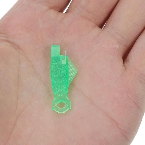 Operitacx 15pcs Sewing Machine Needle Threader, Fish Mouth Needle Threader Hand Machine Sewing Tool for Sewing Crafting in Saudi Arabia