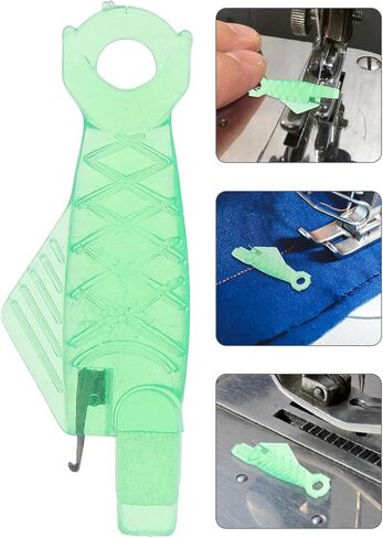 Operitacx 15pcs Sewing Machine Needle Threader, Fish Mouth Needle Threader Hand Machine Sewing Tool for Sewing Crafting in Saudi Arabia