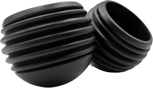 1.5"/38mm Porch Swing Replacement Feet, Black Horseshoe-Shaped Plastic Leg Caps to Secure Swing Legs to Ground(Set of 4) in Kuwait