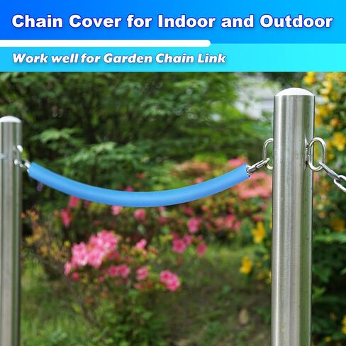 Cosmos 2 Pcs Swing Chain Cover Swing Handle Grip Sleeve for Playground Swingset Accessories, Porch Swings Barrier Chain in Garden Backyard Patio Outdoor (Green) in Saudi Arabia