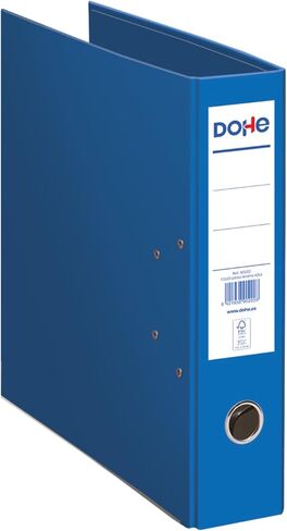 Binder 2 Rings Ecological-Capacity 520 Sheets, Folio Size 29x35cm, Spine 7cm with Card Holder, Easy Lever Opening, Office Supplies-Pink ECOFILE, Cardboard in Saudi Arabia