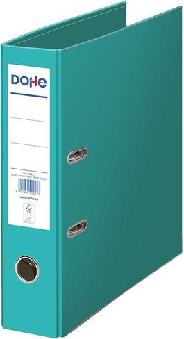 Binder 2 Rings Ecological-Capacity 520 Sheets, Folio Size 29x35cm, Spine 7cm with Card Holder, Easy Lever Opening, Office Supplies-Pink ECOFILE, Cardboard in Saudi Arabia