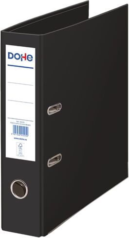 Binder 2 Rings Ecological-Capacity 520 Sheets, Folio Size 29x35cm, Spine 7cm with Card Holder, Easy Lever Opening, Office Supplies-Pink ECOFILE, Cardboard in Saudi Arabia