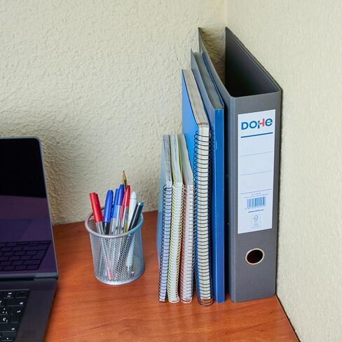 Binder 2 Rings Ecological-Capacity 520 Sheets, Folio Size 29x35cm, Spine 7cm with Card Holder, Easy Lever Opening, Office Supplies-Pink ECOFILE, Cardboard in Saudi Arabia