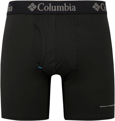 Columbia Men's Omni Freeze Zero Boxer Brief | Black | Medium in Saudi Arabia