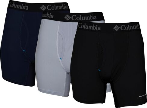 Columbia Men's Omni Freeze Zero Boxer Brief | Black | Medium in Saudi Arabia