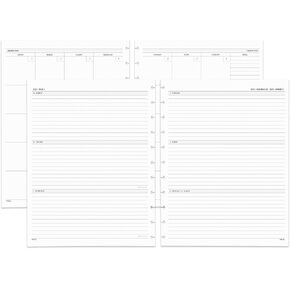 2025 TUL® Discbound Weekly/Monthly Planner Refill Pages, Letter Size, January To December