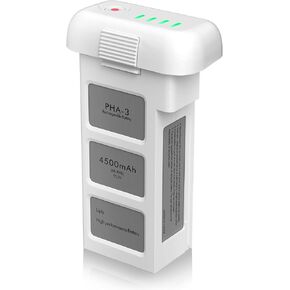 Phantom 3 Battery, 4500mAh 15.2V Intelligent Flight Battery for DJI Phantom 3 Pro, Standard, Advanced, SE Drone
