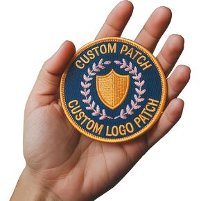 Personalized Embroidered Patches, Custom Logo Patch, Customized Patches for Backpacks, Iron On Patch, Company, Team