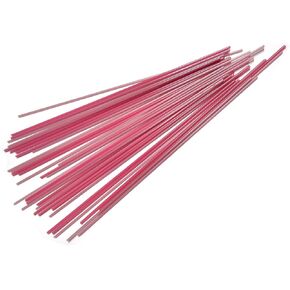 Pink Opal COE 90 Stringer Sample - 4.375" Long Bullseye Glass Stringer