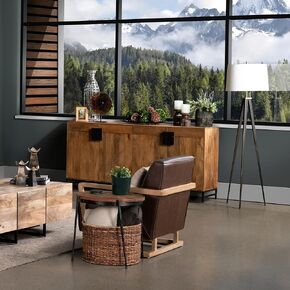 Ventura 4-Door, 4-Drawer Media Credenza | 76 x 16 x 34 (in)