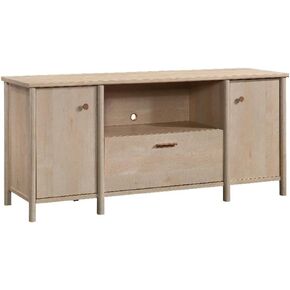 Pemberly Row Point Engineered Wood Credenza in Natural Maple Finish
