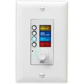 BSS EC-4BV-WHT-US | Ethernet Controller with 4 Buttons Volume Control US Decora White
