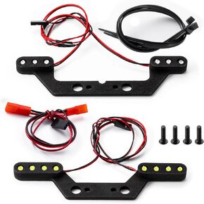 Front Rear LED Lights Kit for RC 1/10 ARRMA Big Rock 3S Upgrade Parts