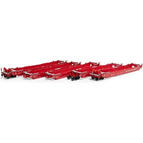 Athearn HO Maxi-III Well Cars NWCX #1016 5 ATH98934 HO Rolling Stock