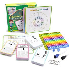 Multiplication Flash Cards 3rd Grade Math Flash Cards 2nd Grade, Multiplication Pop It 12x12