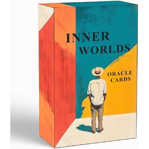 Inner Worlds Oracle Deck, Oracle Cards for Beginners, 50 Emotional Oracle Card Deck to Deep self-awareness and intuitive guidance illuminate hidden emotions and explore the vast universe within you