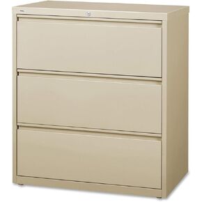 Lorell LLR88027 3-Drawer Lateral Files, 36"