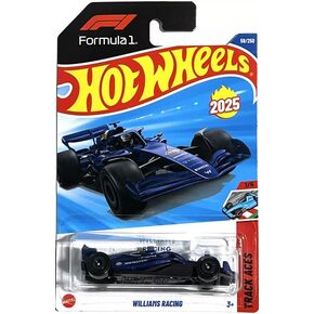 Hot Wheels Williams Racing [Blue], Track Aces 1/5, 59/250, 1:64 Scale Diecast Car