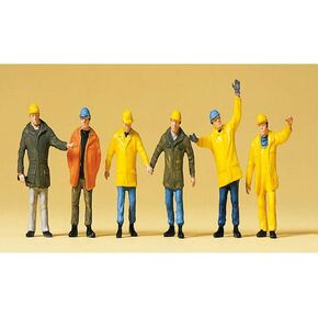 Preiser 10423 Workers in Clothing (6)