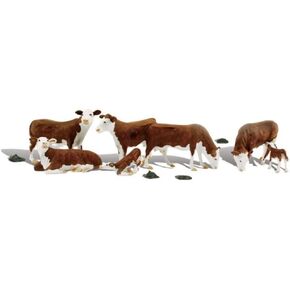 Woodland Scenics A2767 O Hereford Cows