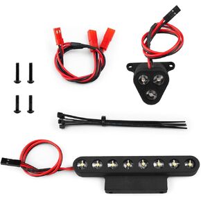 1/8 Front and Rear LED Lights for 1/8 ARRMA Notorious 6S V6 BLX