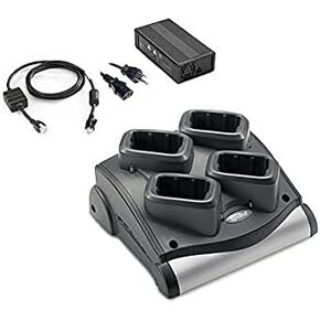 4-PATTER BATTERING CARDLE CARDLE KIT FOR MC92N0 ، MC9190 ، MC9090 Rugged Warehouse Scanners | SAC9000-4000R (شملت مجموعة إمدادات الطاقة) (متجددة)