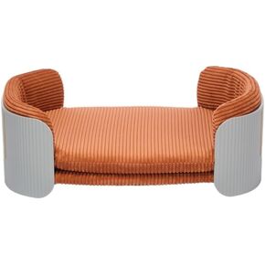 Small Cat and Dog Sofa Bed Indoor Small Pet Sofa Elevated Wooden Pet Furniture Detachable and Washable, Suitable for Indoor and Outdoor Use Suitable for Cats Dogs Or Small Animals