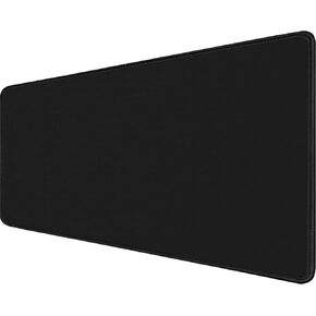 Large Gaming Desk Mouse Pad, XXL Extended Computer Keyboard Mouse Mat with Stitched Edges, 31.5" x 15.7" Non-Slip Waterproof Rubber Base Office Big Long Mousepad for Work, Game, Office, Home, Black