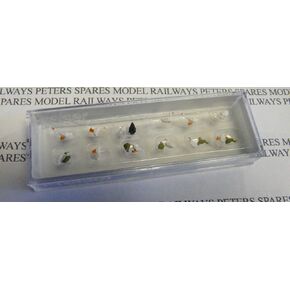 Ducks, Geese & Swans (15) HO Scale Preiser Models