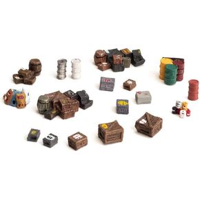 Assorted Crates HO Scale Woodland Scenics