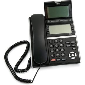 NEC New ITZ-8LD-3(BK) BE113799 (660010) Black Self Labeling VoIP Telephone (Renewed)
