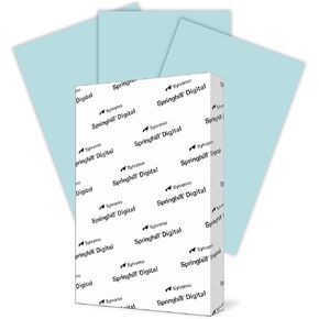 Springhill 8.5" x 11" Ivory Copy Paper, 28lb Bond/70lb Text, 104gsm, 500 Sheets (1 Reams) – Colored Printer Paper with Smooth Finish – Versatile and Flexible Computer Paper – 024157R