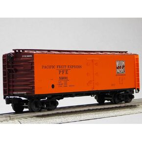 Lionel Pacific Fruit Express/Western Pacific Woodside Reefer #55001 O Gauge Freight Train Railroad 2442231