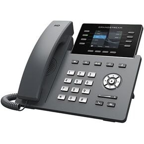 Grandstream GRP2624 IP Phone | 8 Lines, 6 SIP Accounts | 2.8-Inch Color Display | Wi-Fi 5 | Dual-Port Gigabit Ethernet with Integrated PoE