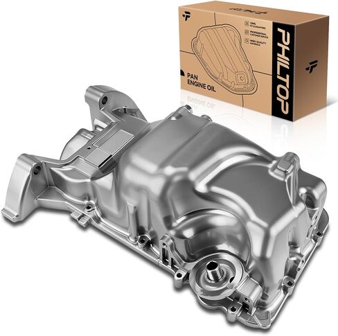 PHILTOP 264-382 Engine Oil Pan, Fits Honda Civic 2006 2007 2008 2009 2010 2011 L4 1.8L, Gasket not included in Kuwait
