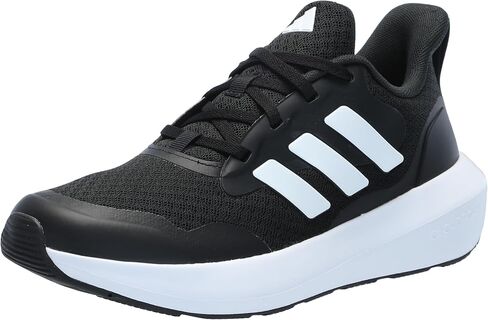 adidas Fortarun 2.0 Sneaker, Black/Black/Grey, 5 US Unisex Big Kid in Saudi Arabia
