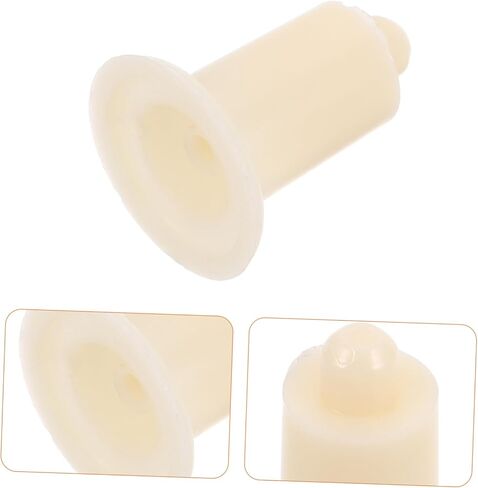 PRETYZOOM 4pcs Scale Feet Easy Install Weighing Pan Accessories for Electronic Scales White Plastic Leveler Foot for Accurate Measurement and Stability in Saudi Arabia