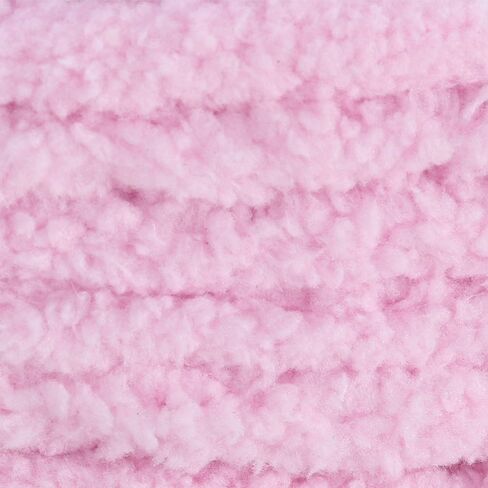 Bernat Baby Blanket Yarn, 3.5oz, Super Bulky 6 Gauge - Pink - Single Ball Machine Wash & Dry (454533) in Saudi Arabia