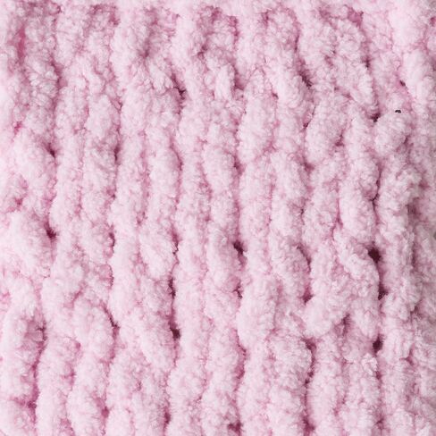 Bernat Baby Blanket Yarn, 3.5oz, Super Bulky 6 Gauge - Pink - Single Ball Machine Wash & Dry (454533) in Saudi Arabia