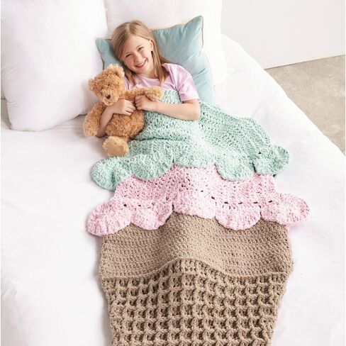 Bernat Baby Blanket Yarn, 3.5oz, Super Bulky 6 Gauge - Pink - Single Ball Machine Wash & Dry (454533) in Saudi Arabia