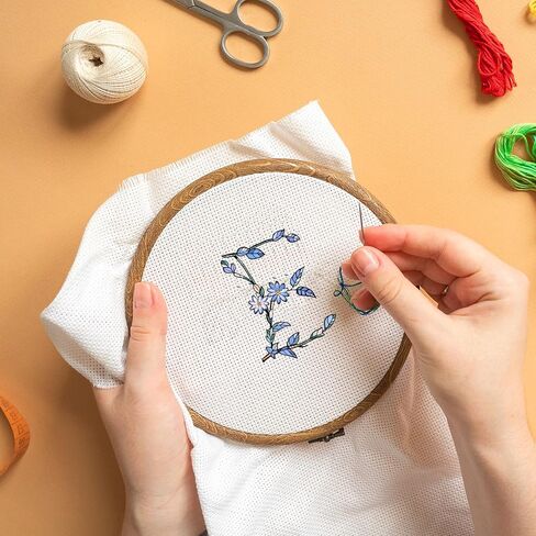 Rngmsi Water Soluble Embroidery Patterns - 4 Sheets Halloween and Fall Stick and Stitch Embroidery Designs, Autumn Pumpkin Ghost Theme Wash Away Transfer Paper Stabilizers for Hand Sewing in Saudi Arabia