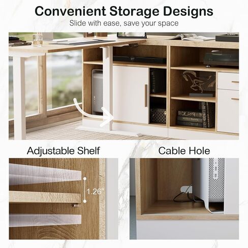 Wood File Cabinet with Door, Filing Cabinet for Home Office with Adjustable Open Storage Shelves, 31W*20D*29H Lateral File Cabinet, Black Walnut in Kuwait