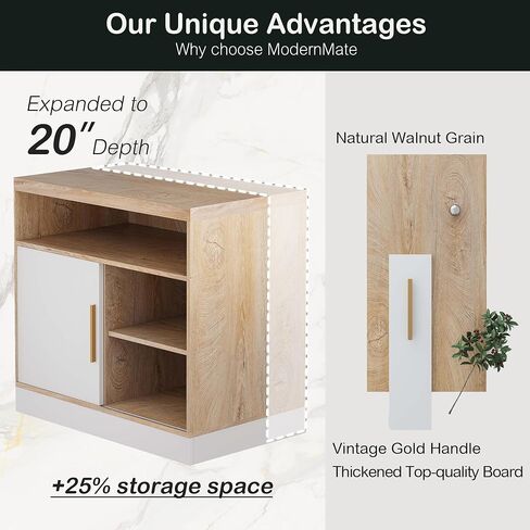 Wood File Cabinet with Door, Filing Cabinet for Home Office with Adjustable Open Storage Shelves, 31W*20D*29H Lateral File Cabinet, Black Walnut in Kuwait