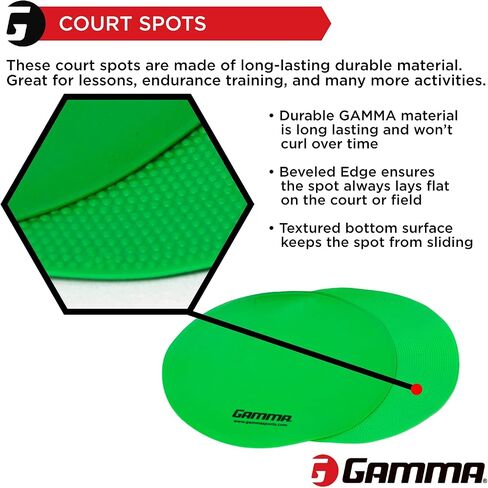 Gamma Rainbow Spots, Assorted, 10-Inch, Pack of 6 in Saudi Arabia