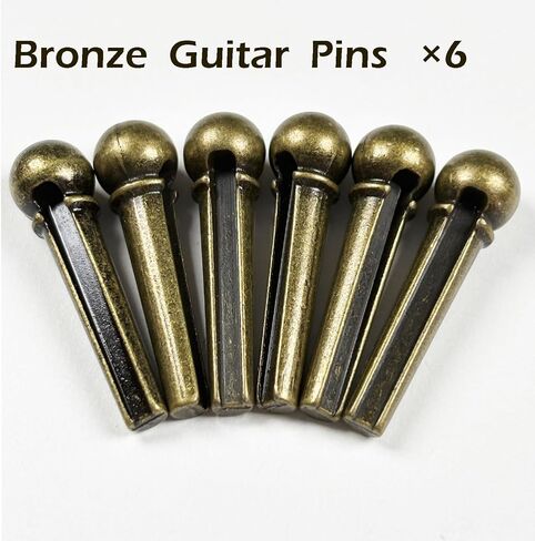 14 قطعة الغيتار الصوتية جسر دبابيس سلسلة أوتاد الغيتار السرج الجوز مع دبوس مجتذب مزيل صندوق الحديد تخزين يسهل حملها in Kuwait