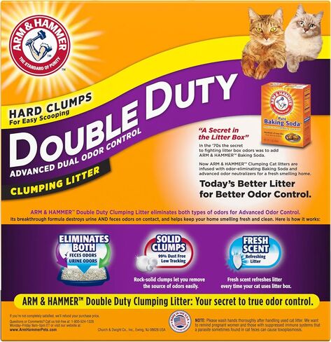 Arm & Hammer Double Duty Litter, 14 Lbs (Packaging May Vary) in Saudi Arabia