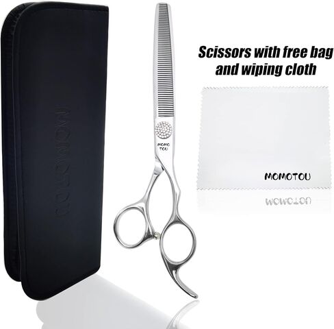 7 '' ترقق الكلاب مقص مع محاكاة الماس 440C من الفولاذ المقاوم للصدأ من السهل استخدام مقصات خلاط أليفة مصقول للحيوان in Kuwait