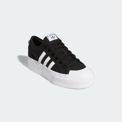 Adidas Women's Nizza Platform Shoes, Core Black/Core Black, 9 M in Saudi Arabia